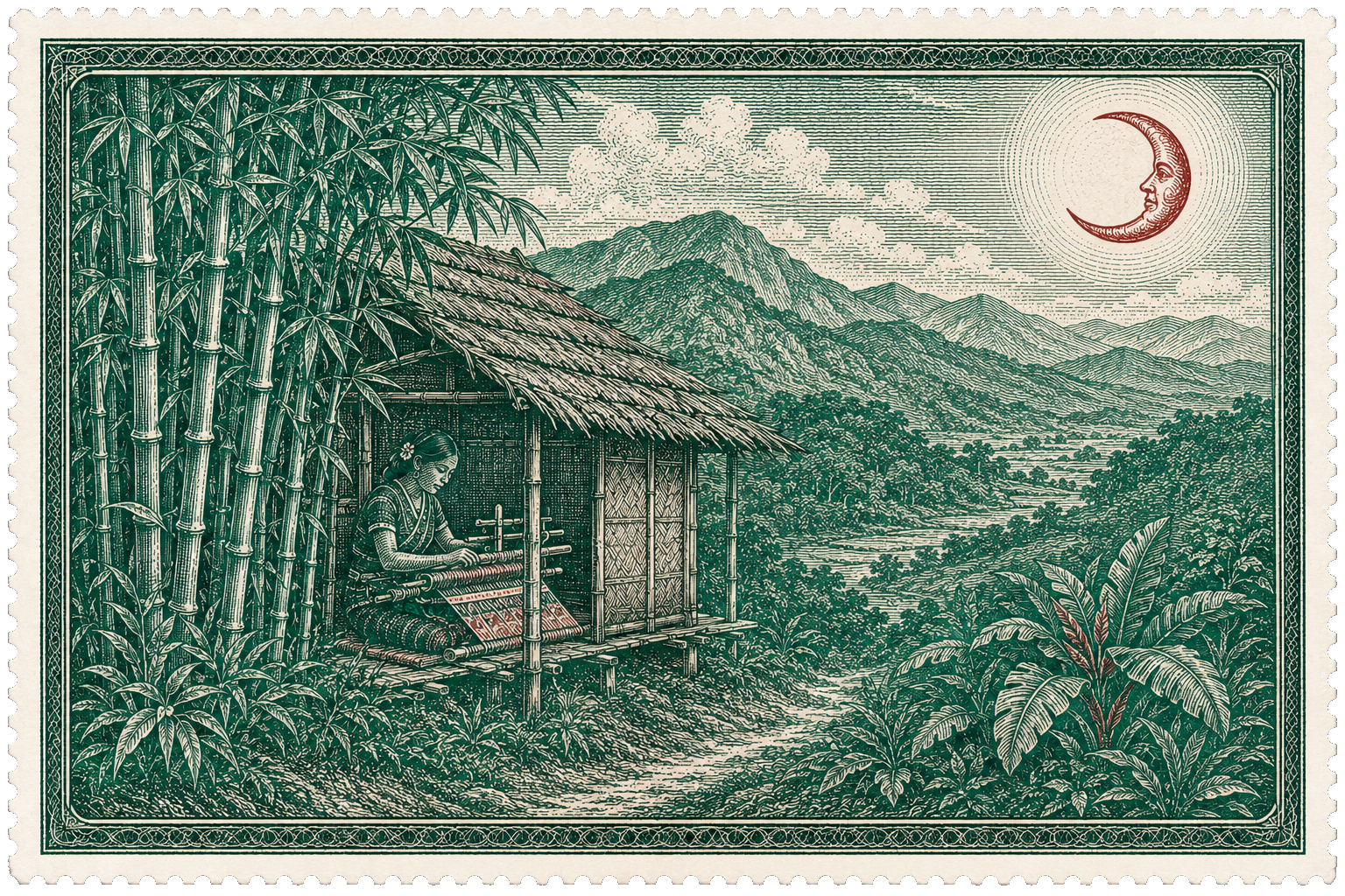 মঞ্চাইছে ডাকটিকিট